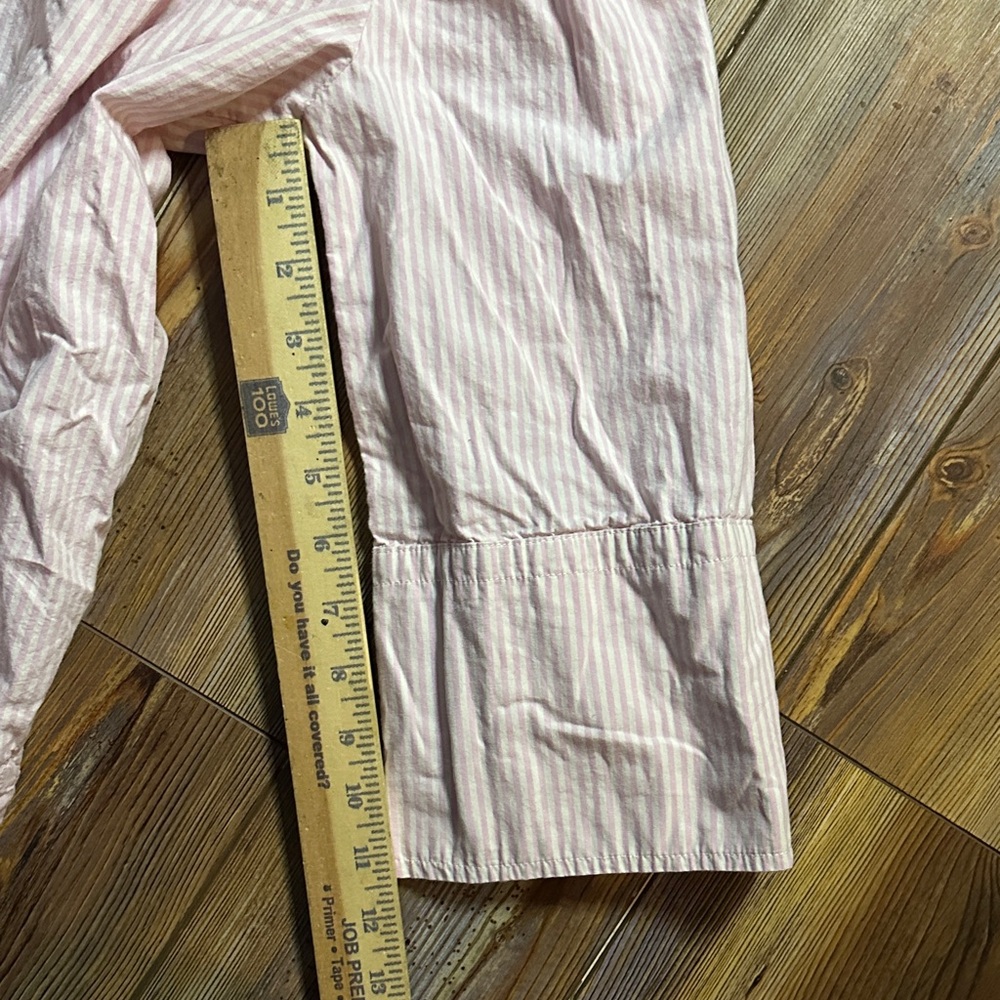 Free Assembly Pink Stripe Off-Shoulder Women's Top Small - Picture 8 of 9